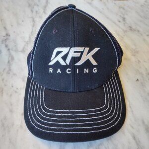 RFK RACING TEAM BLACK MESH TRUCKER HAT NASCAR ROUSH FENWAY KESELOWSKI